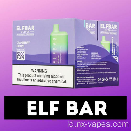 ELF BAR 5000 PREP PUTFS
